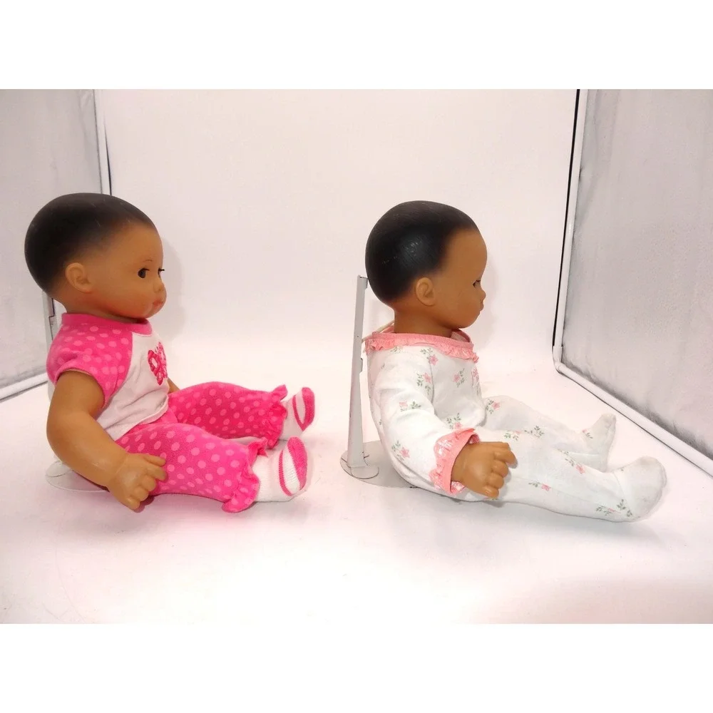American Girl Pleasant Company Bitty Baby Brown Molded Hair Pajamas and Bitty Ba
